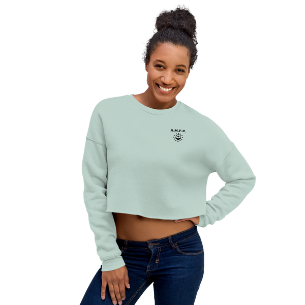 Cropped Crew AMFC (Mint Cream) American Fitness Culture