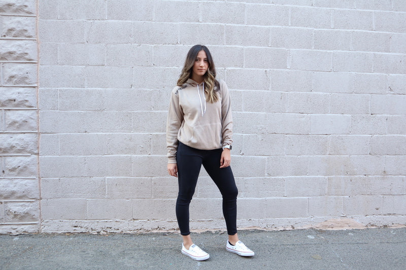 Adventure Hoodie  (Sand) Peak Athleisure