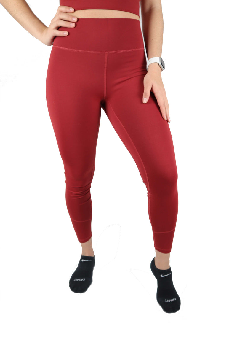 Freedom Leggings (Crimson) American Fitness Culture