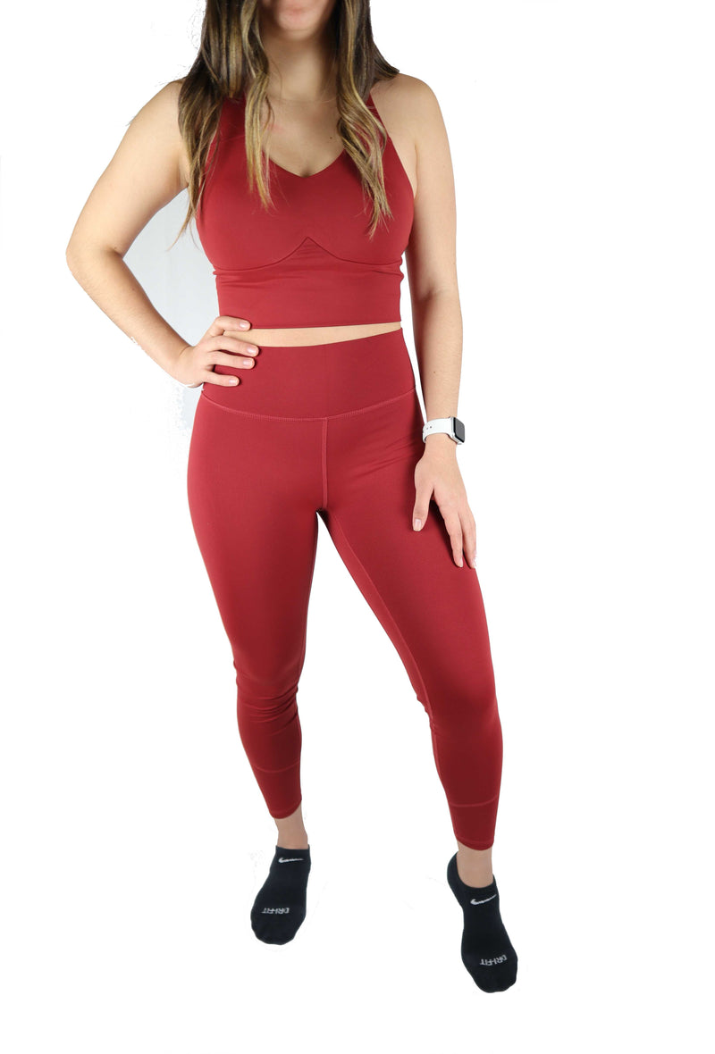 Freedom Top (Crimson) American Fitness Culture