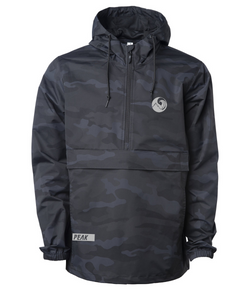 3/4 zip Anorak (Night Camo) Peak Athleisure