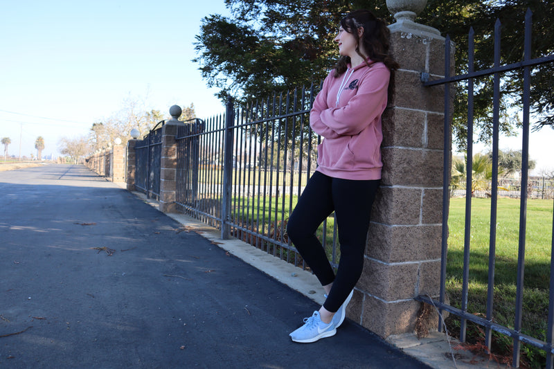 Adventure  Hoodie (Mauve) Peak Athleisure
