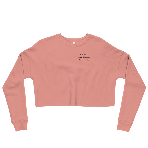 Cropped Crew (Mauve) Peak Athleisure