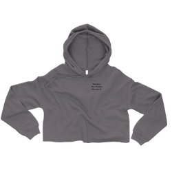 Cropped Hoodie (Storm) Peak Athleisure
