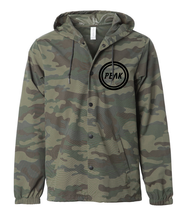 WINDBREAKER COACHES JACKET (Tropic Camo) Peak Athleisure