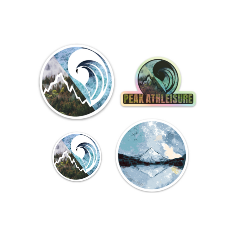 Sticker Pack Peak Athleisure