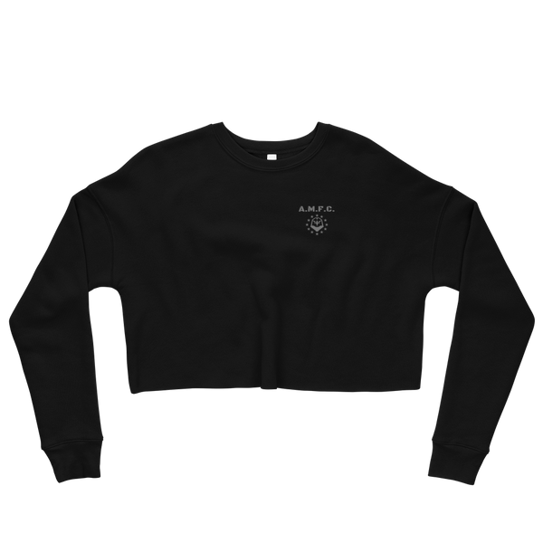 Cropped Crew AMFC (Black-Out) American Fitness Culture